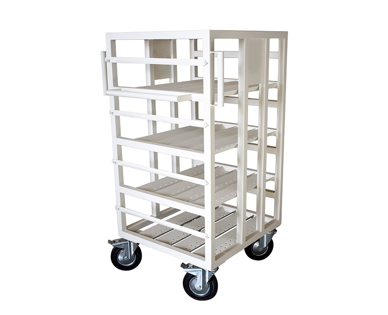 Trolley for gas cylinders