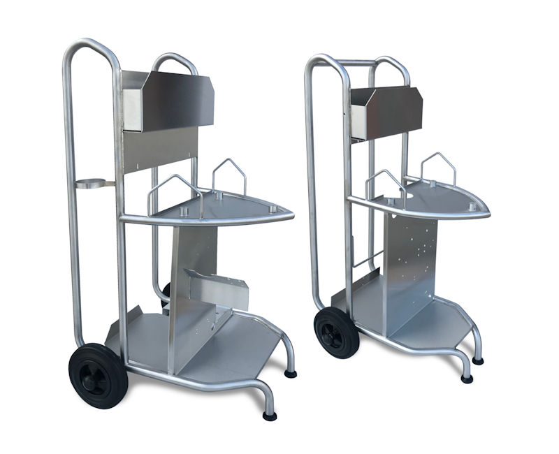 Mobile stainless steel frames